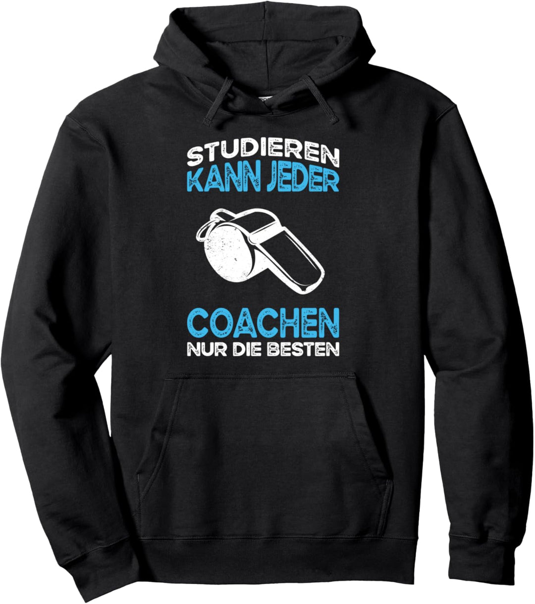Fussball Trainer Coach Pullover Hoodie