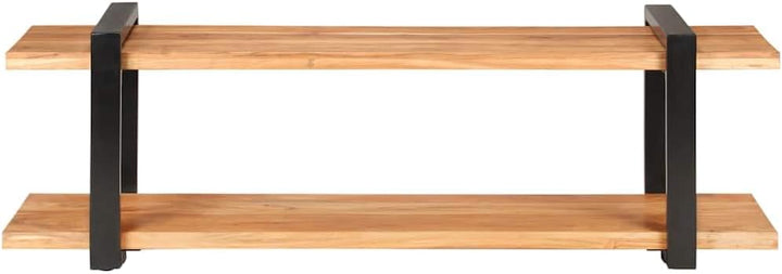 vidaXL Akazienholz Massiv TV Schrank Lowboard TV Möbel Tisch Board Sideboard Fernsehtisch Fernsehsch