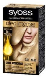 Syoss Oleo Intense 9-10 Helles Blond Haarfarbe, 3er Pack (3 x 115 ml) beige (blonde) 1 stück (3er Pa