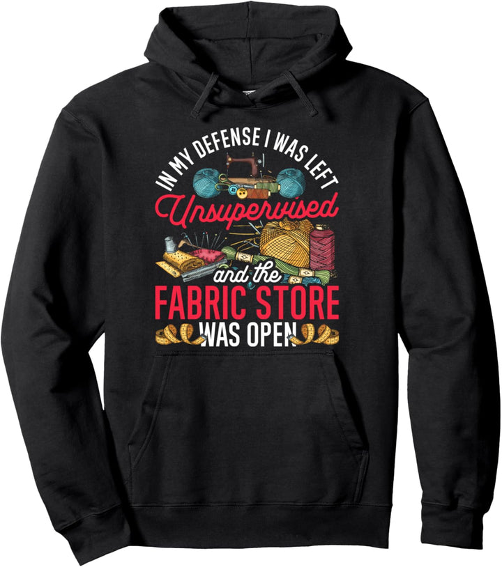 Handarbeit Wolle Schneiderin Garn Näherin Lustiges Nähen Pullover Hoodie