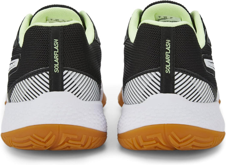 PUMA Herren Solarflash Ii Indoor Court Shoe 37 EU Puma Black Puma White Fizzy Light Gum, 37 EU Puma