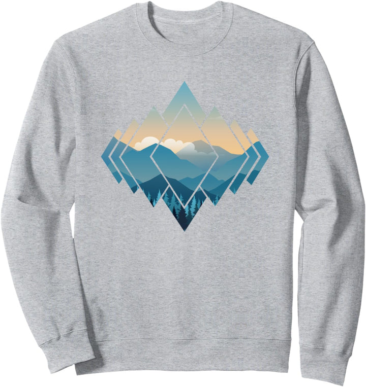 Outdoor Wald Bäume Natur Tiere Berge Landschaft Sweatshirt