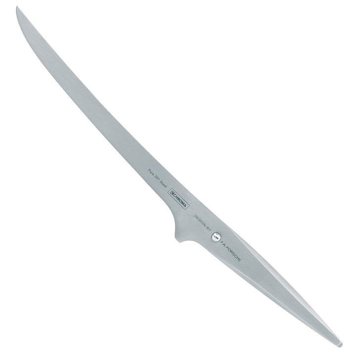 CHROMA Messer Type 301, flexibles Filitiermesser P-07 für Fleisch und Fisch, Design by F.A.Porsche,