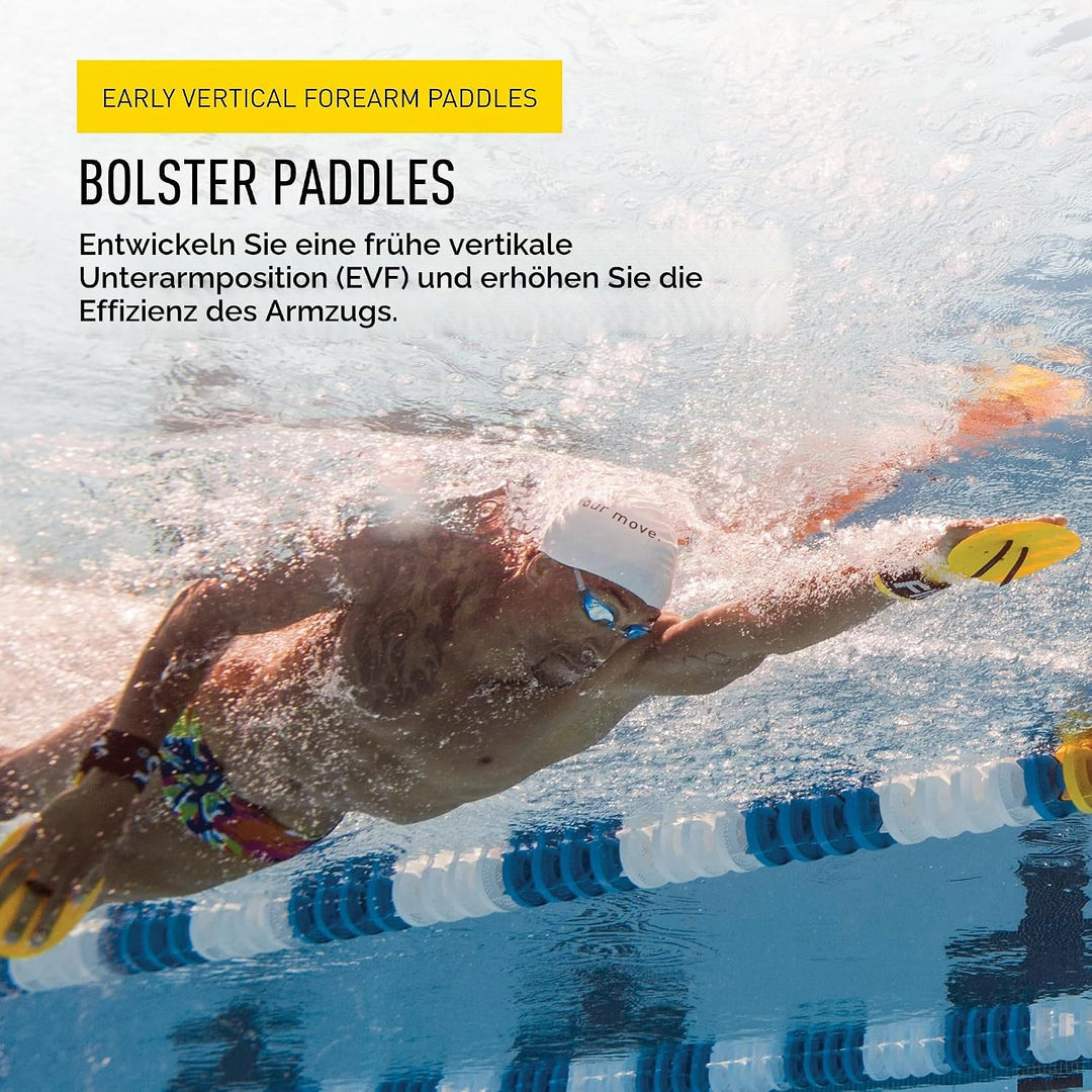 Finis Bolster Paddles - Schwimmflügel zum Runden-Training - Schwimmbad- und Schwimmzubehör - Schwimm