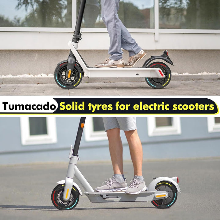 8 1/2 x2 E Scooter Solid Reifen，8,5 Zoll Elektroroller Vollgummireifen für Xiaomi M365 Pro2/Pro/1S/E