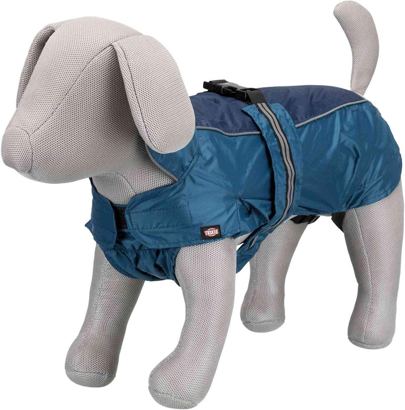 TRIXIE Regenmantel für Hunde von Rouen blau 40 cm(1er Pack), blau 40 cm(1er Pack)