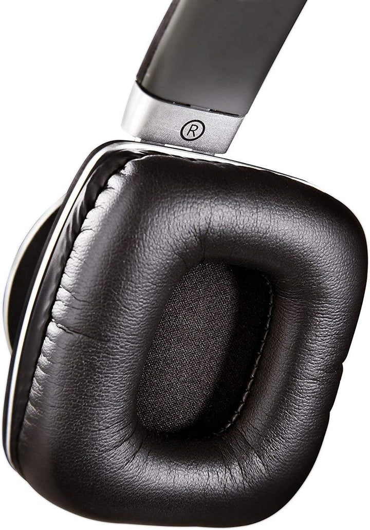 Veho VEP-008-Z8 360 Designer Aluminium Kopfhörer mit knotenfreiem Kabelsystem und faltbarem, schwarz