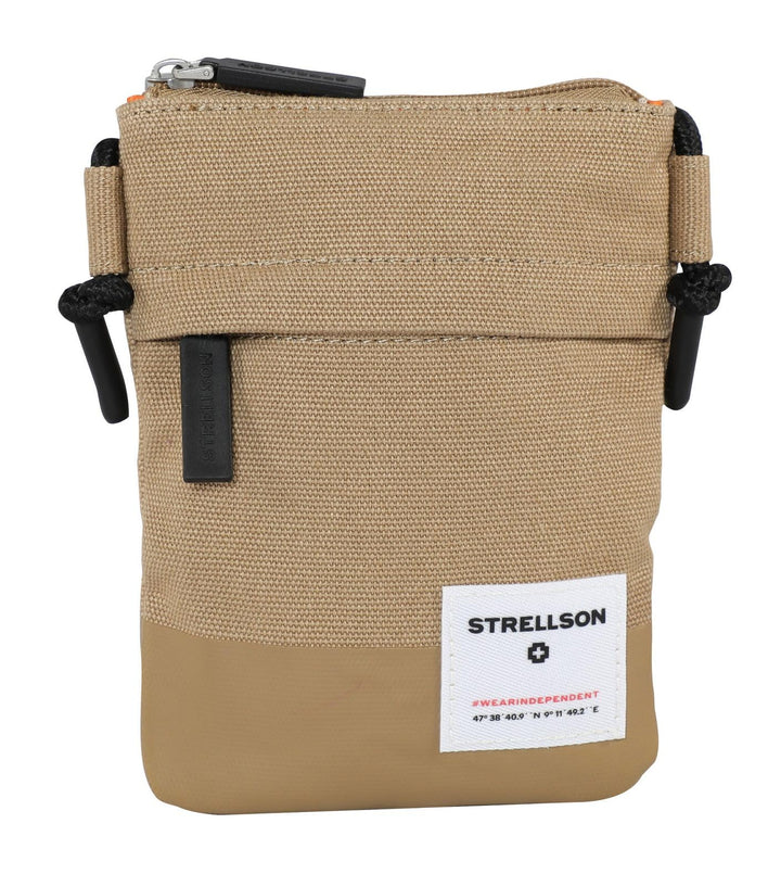 Strellson Tottenham Wyatt - Schultertasche XSVZ 18 cm Beige, Beige