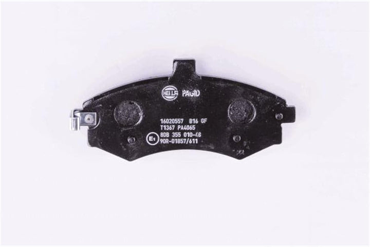 HELLA PAGID 8DB 355 010-481 Bremsbelagsatz - T1367 - Dicke/Stärke: 16.8mm - Bremssystem: Akebono - m