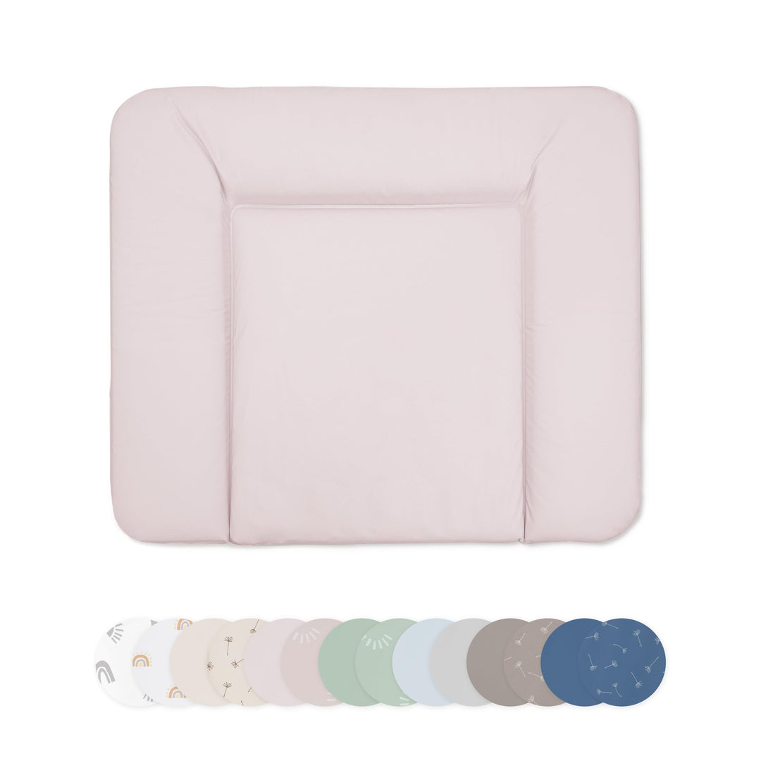 Ehrenkind® Abwaschbare Wickelauflage - Hygienisch, Sicher und Vielseitig in Rosé | Wickelauflage 72x