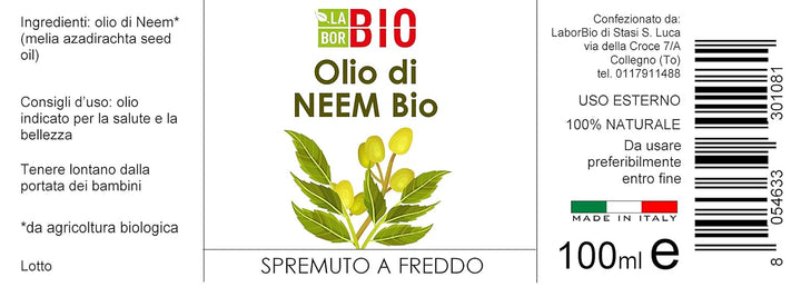 Laborbio Bio Nehmen Kalt Gedrückt Öl 100 ml Neem 100 ml (1er Pack), Neem 100 ml (1er Pack)