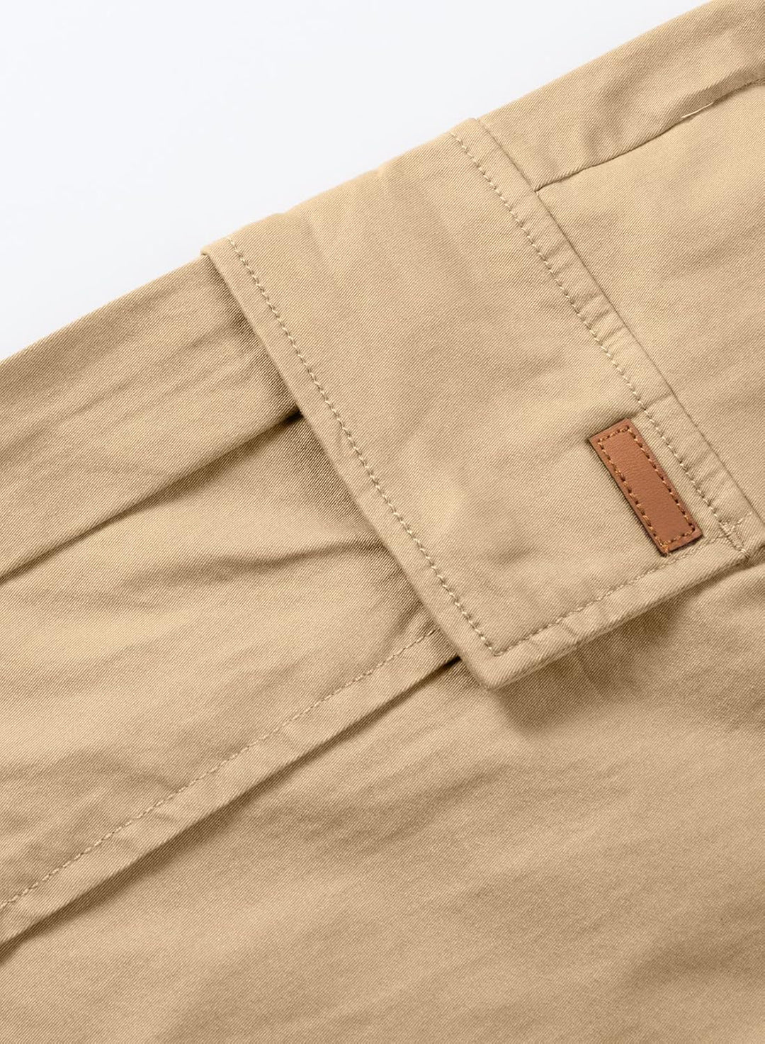 JMIERR Kurze Hosen Herren Baumwolle Cargo Shorts Herren Sommer Freizeithose mit Taschen S D Khaki, S