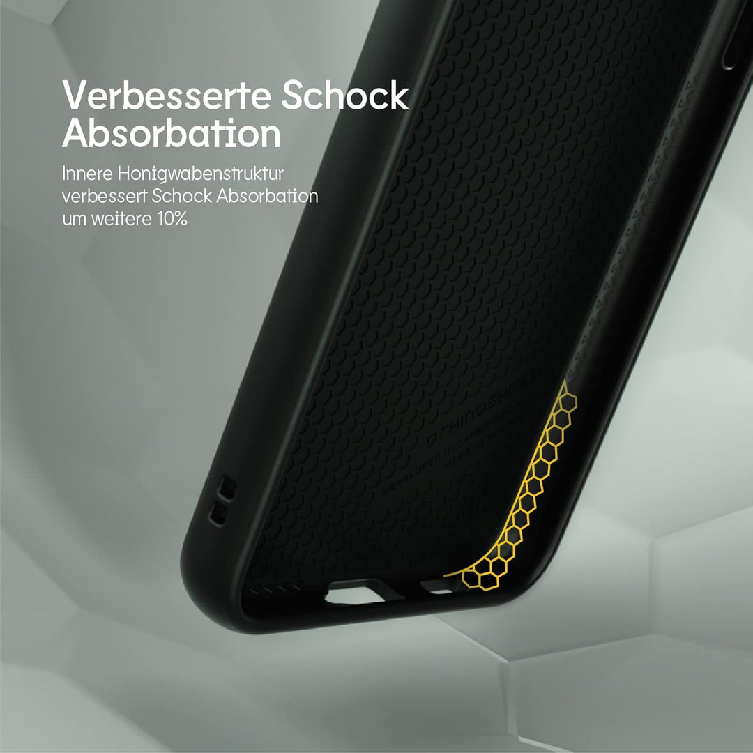 RhinoShield Case kompatibel mit [Samsung Galaxy S21] | SolidSuit - Schockabsorbierende Dünne Schutzh