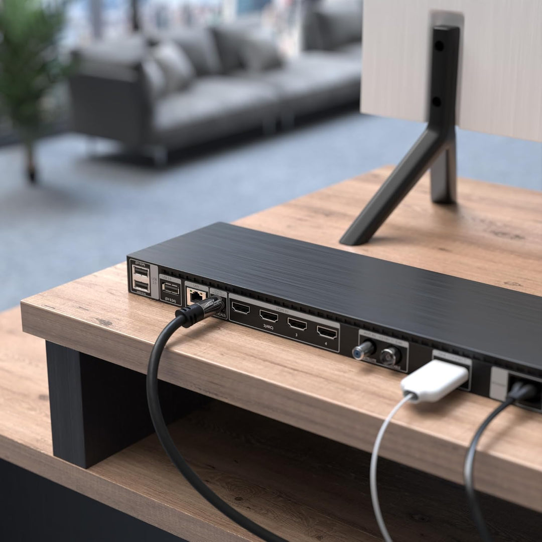 KabelDirekt – 5x TOSLINK-Kabel, optisches Audiokabel – 1,5 m – Glasfaserkabel für Soundbar (TOSLINK