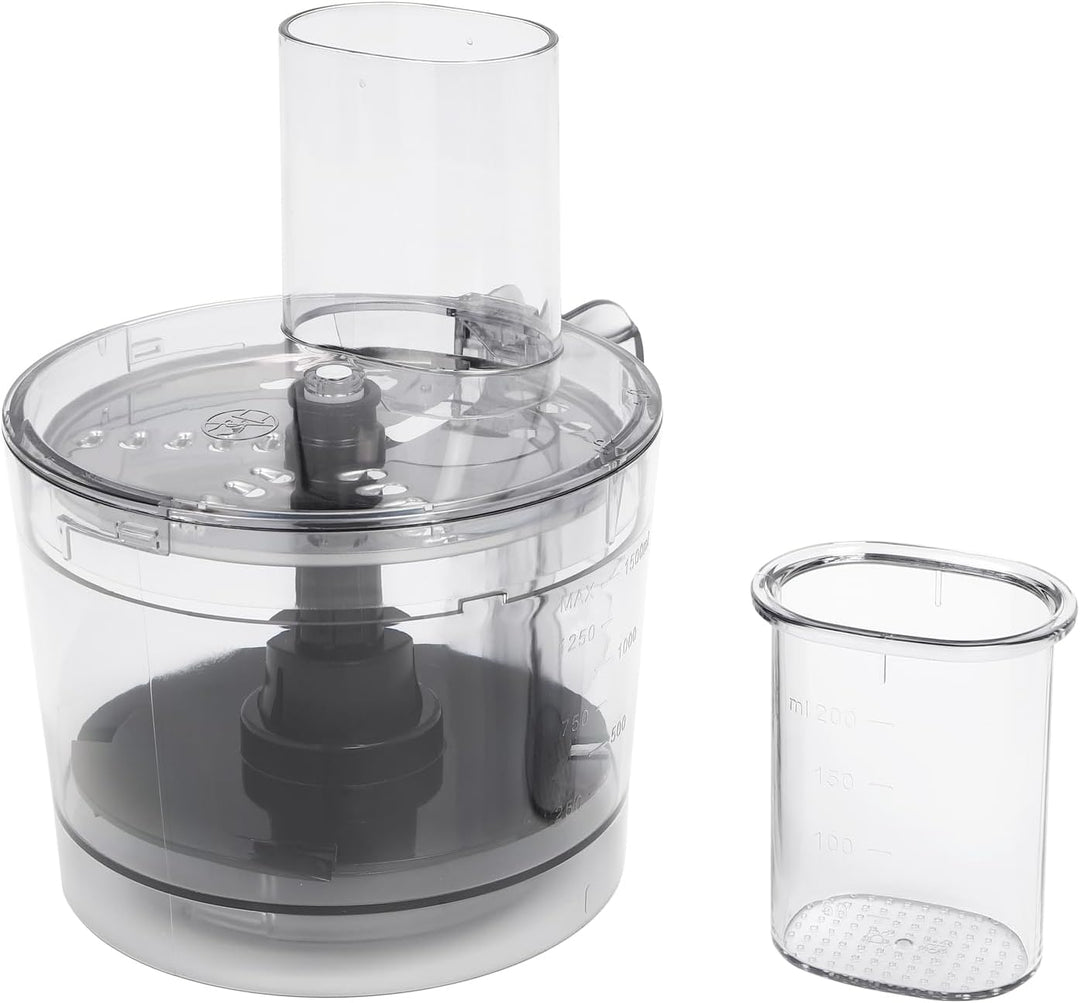 7-in-1-Gemüseschneider Kompakt Küchenmaschine Zerkleinerer Edelstahlgehäuse Food Processor Knetmasch