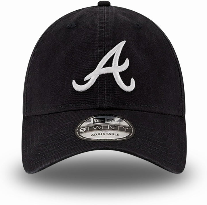 New Era 9Twenty Cap MLB Basecap Baseball Verstellbar Kappe #32-Braves-Black-31674 Einheitsgrösse, #3