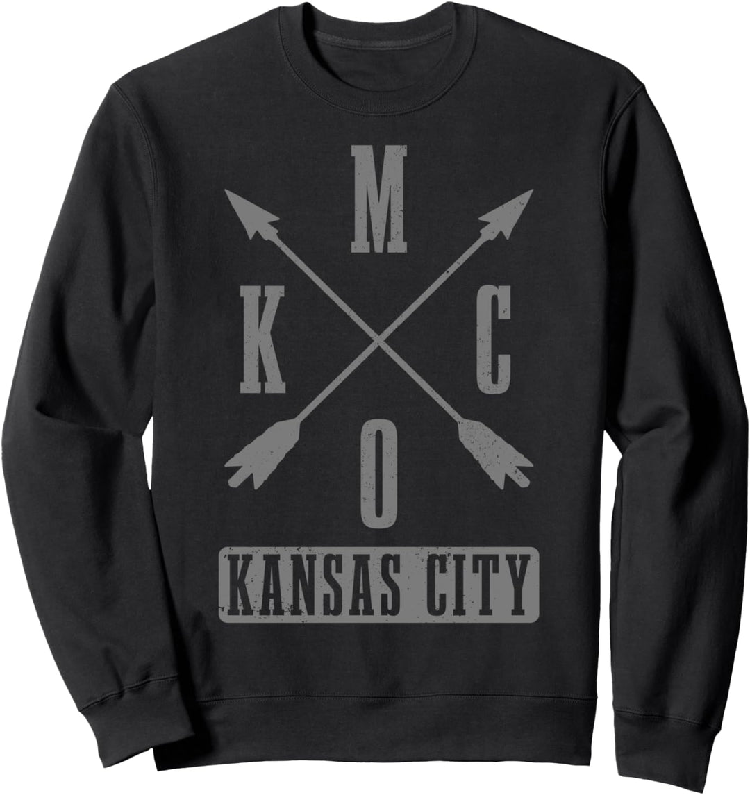 Kansas City Missouri Vintage USA Amerika Souvenir Sweatshirt