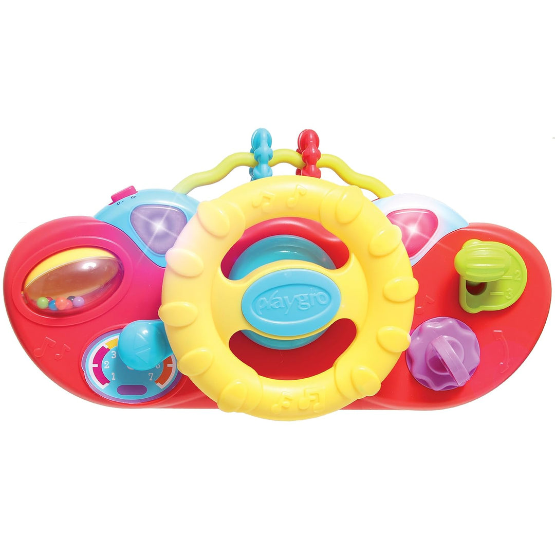 Playgro Tumble Jungle Peek in Roller P Plüschauto in versandfähiger nachhaltiger Verpackung, Plüscha