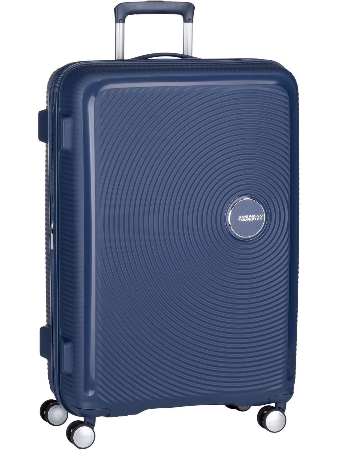 American Tourister Soundbox - Spinner L Erweiterbar Koffer, 77 cm, 110 L, Blau (Midnight Navy) Blau