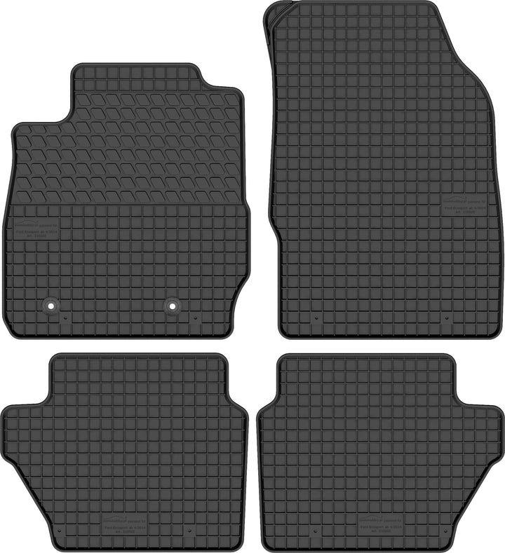 Gummimatten Gummi Fussmatten Satz für Ford Ecosport (2014-) - Passgenau