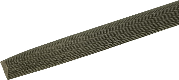 Stanley Halbrundfeile, Hieb 2, 200mm Länge, Karbon-Stahl, ergonomischer Bi-Material Handgriff, Griff