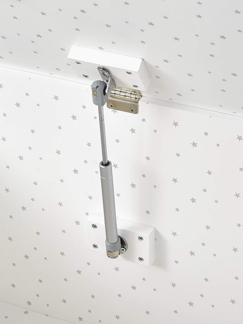Vertbaudet Kinderzimmer Spielzeugtruhe „Sirius“ weiss/Natur ONE Size One Size Weiss/Natur, One Size