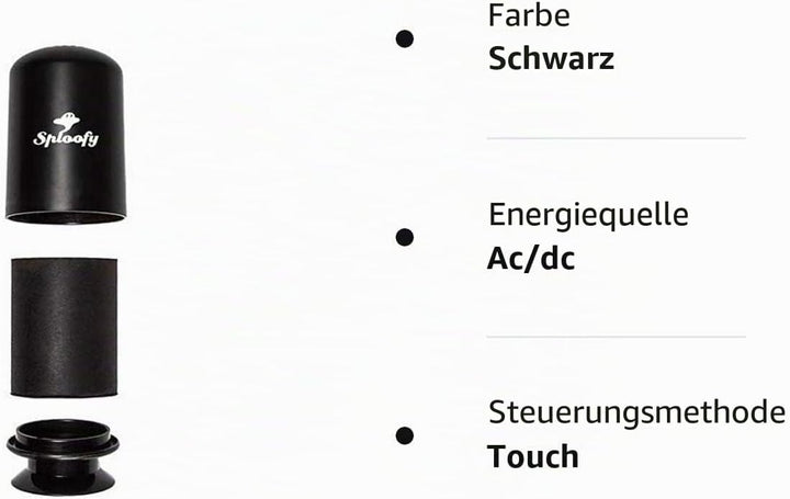 Sploofy V3 Rauchluftfilter, mit austauschbarer Kartusche