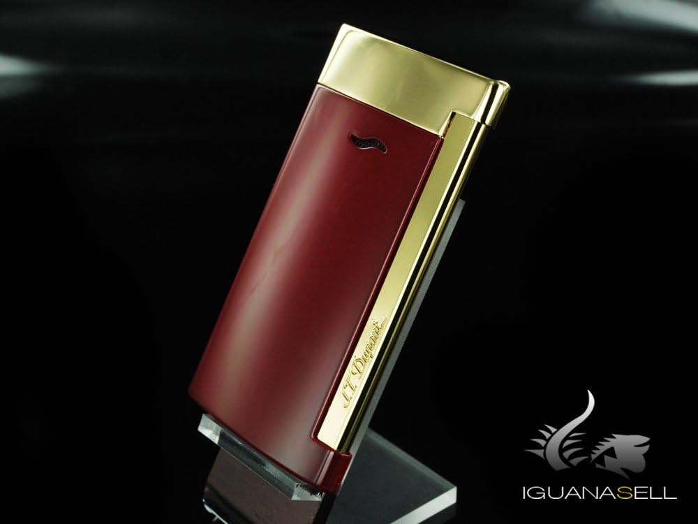 S.T. Dupont Slim 7 Feuerzeug – Lotus rot Lotus Red, Lotus Red