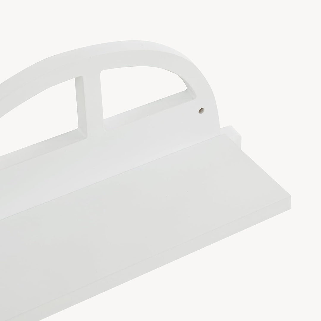 [en.casa] Kinder-Wandregal Skanderborg bis 2 kg pro Regal Wandboard für Kinderzimmer Hängeregal Kind