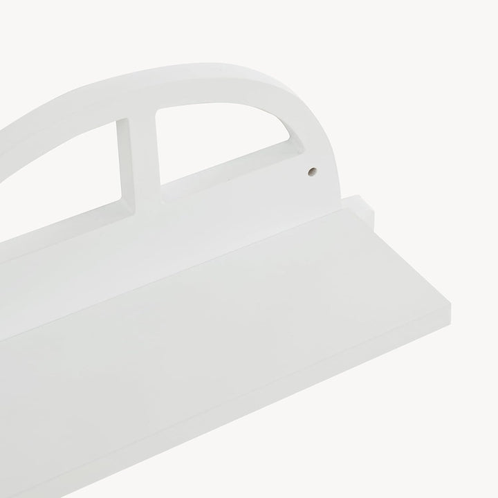 [en.casa] Kinder-Wandregal Skanderborg bis 2 kg pro Regal Wandboard für Kinderzimmer Hängeregal Kind