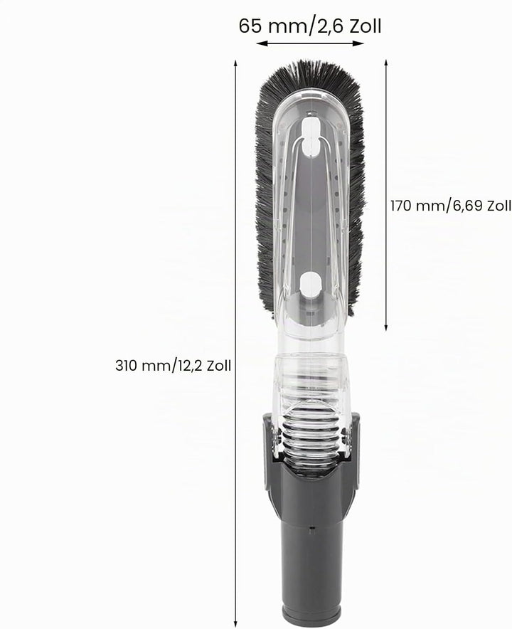 Fdit Soft Vacuum Dusting Brush 35mm-32mm Adapter für die Reinigung von Möbeldecken-Staubsauger-Aufsä