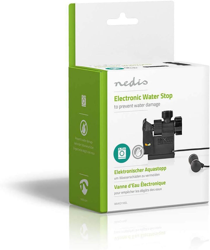 NEDIS Elektronischer Aqua Stop | 3/4" Aussengewinde | 3/4" Innengewinde | passend für: Dishwasher/Wa