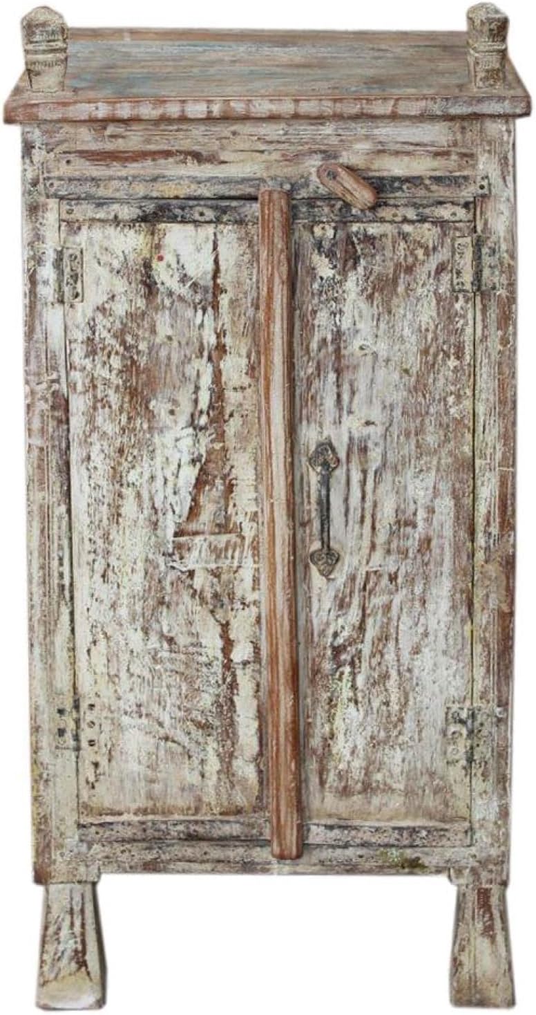 GURU SHOP Vintage Beistellschrank, Kommode, Nachttischschrank, Flurschrank - Modell 103, 95x46x38 cm