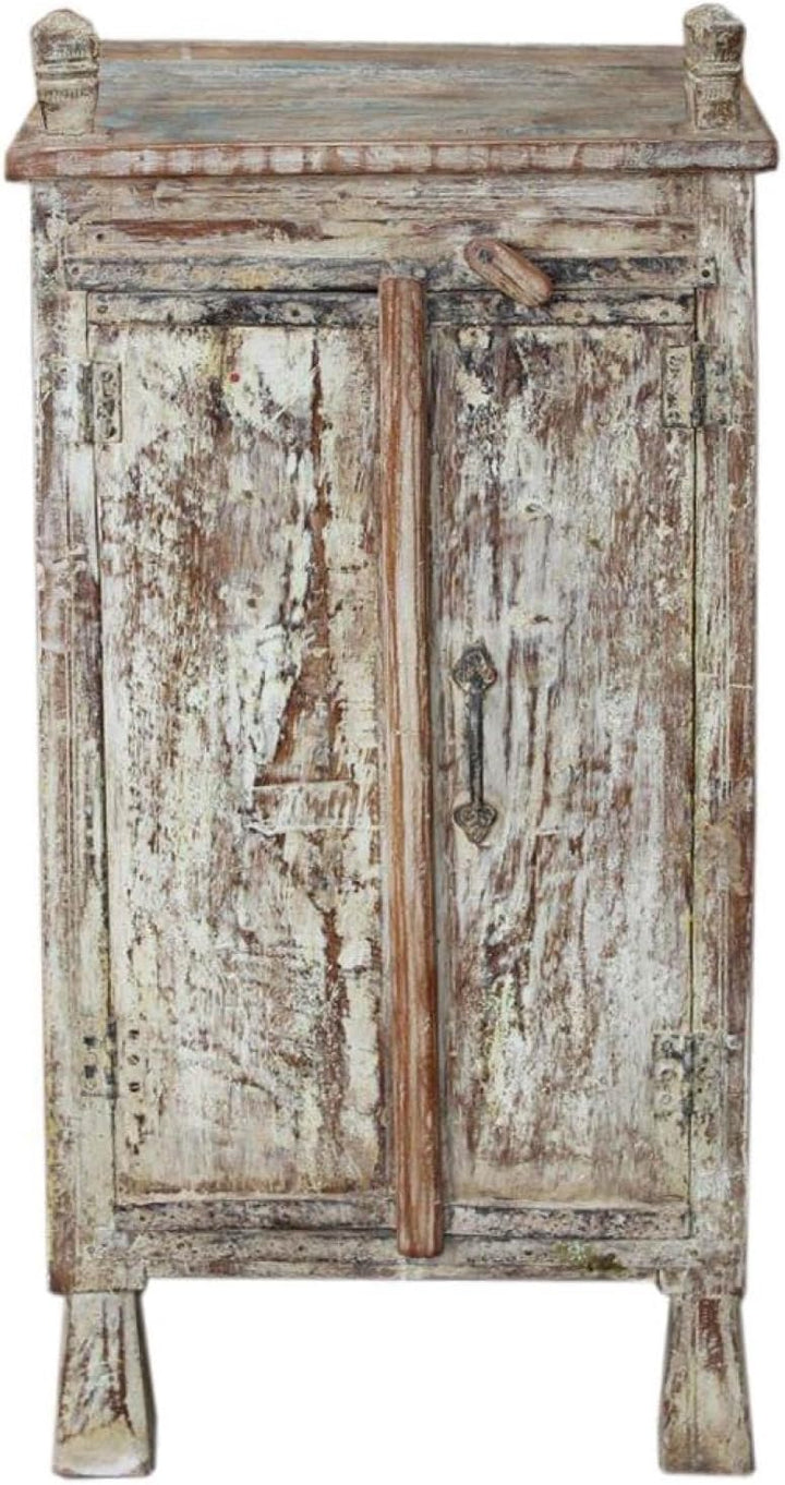 GURU SHOP Vintage Beistellschrank, Kommode, Nachttischschrank, Flurschrank - Modell 103, 95x46x38 cm