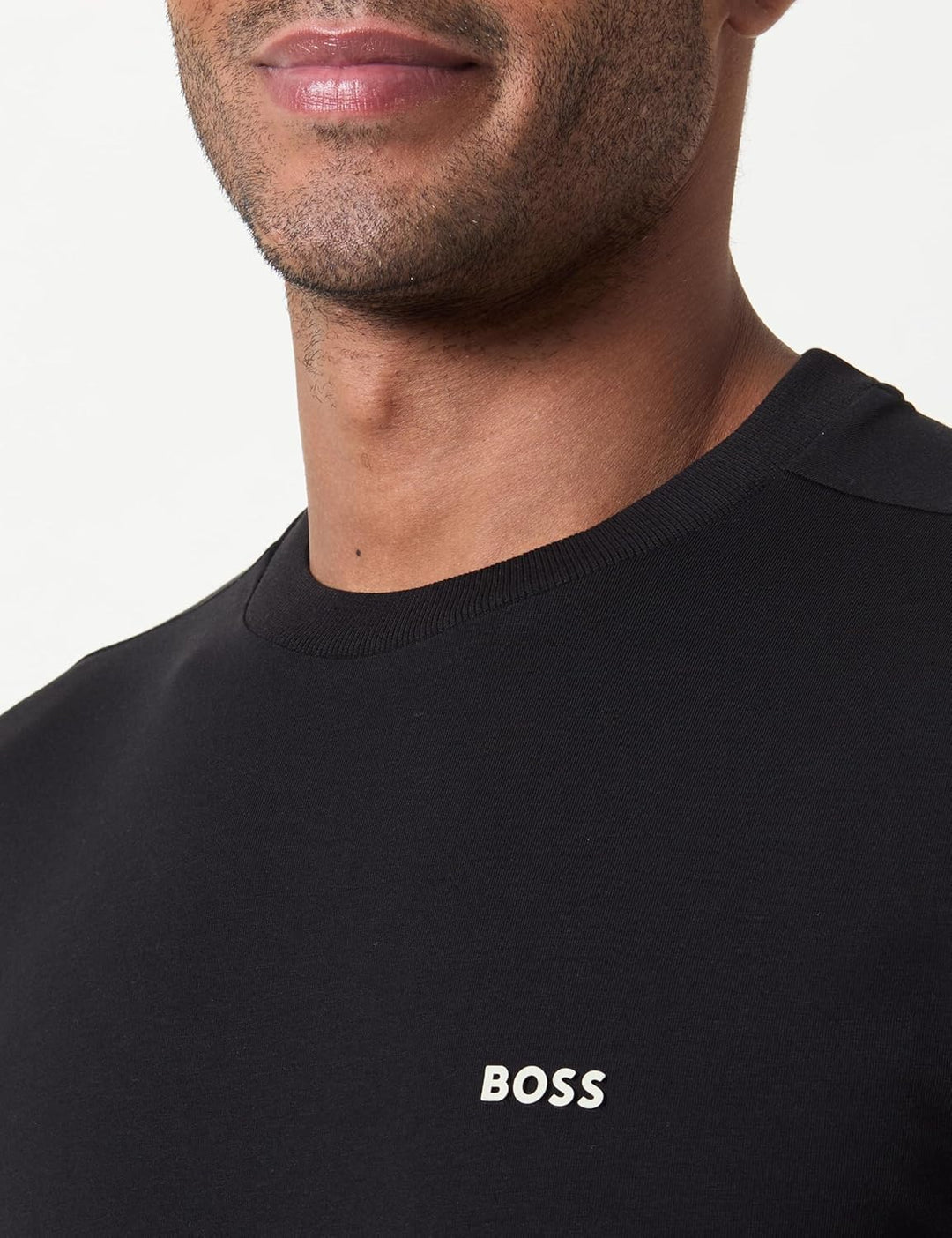 BOSS Herren Plain Short Sleeve Crewneck T-Shirt T-Shirt (1er Pack) M Black5, M Black5