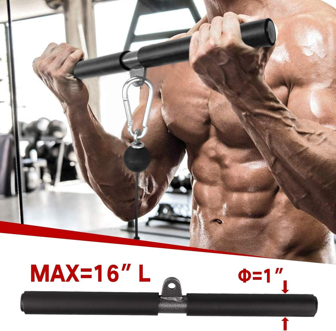 Taeku Kabelzug Fitnessgerät für Zuhause – Latzug & Trizeps Seilzug Trainer mit Riemenscheibe, Untera