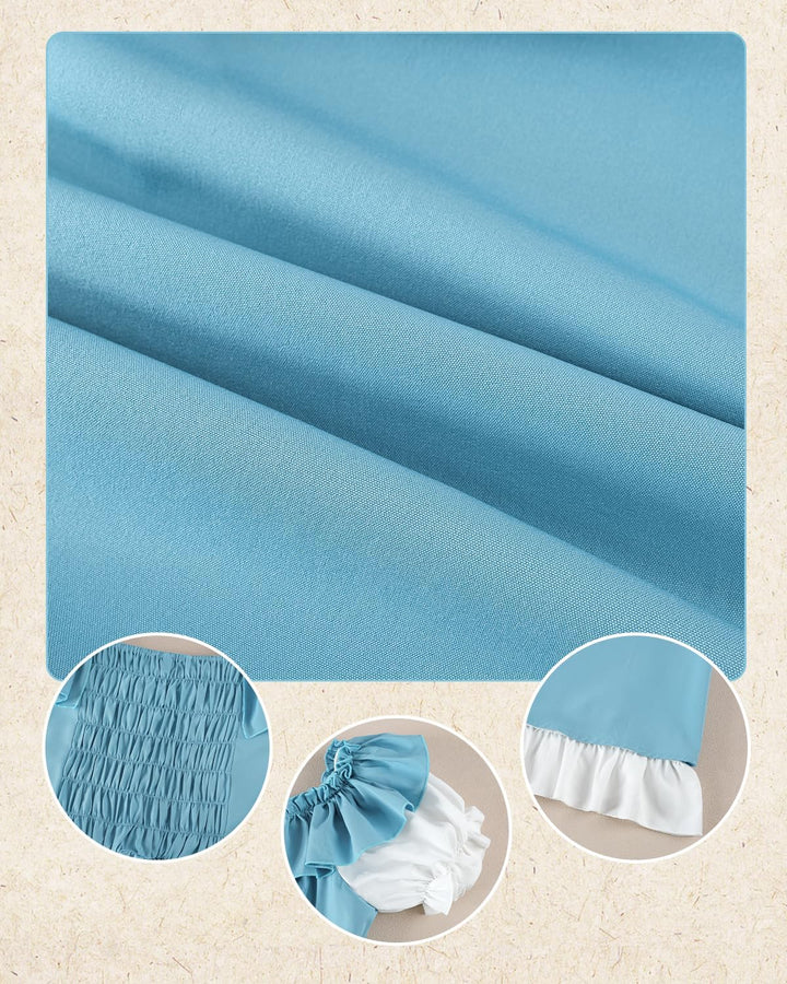 CR ROLECOS Renaissance Kleid Kurzarm Mittelalter Kleidung Damen Puffärmel Viktorianisches Ballkleid