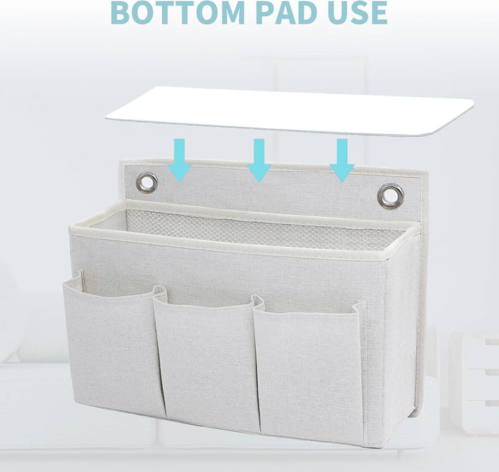2 Stück Wand Organizer Tasche Hängekörbe Mit Grosser Mesh Abteilung Und 3 Taschen Tür Organizer Plat