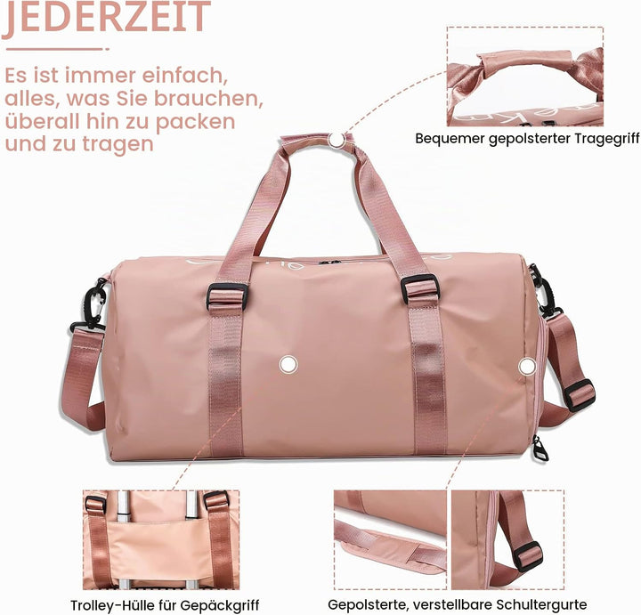 Sporttaschen Rosa, Rosa