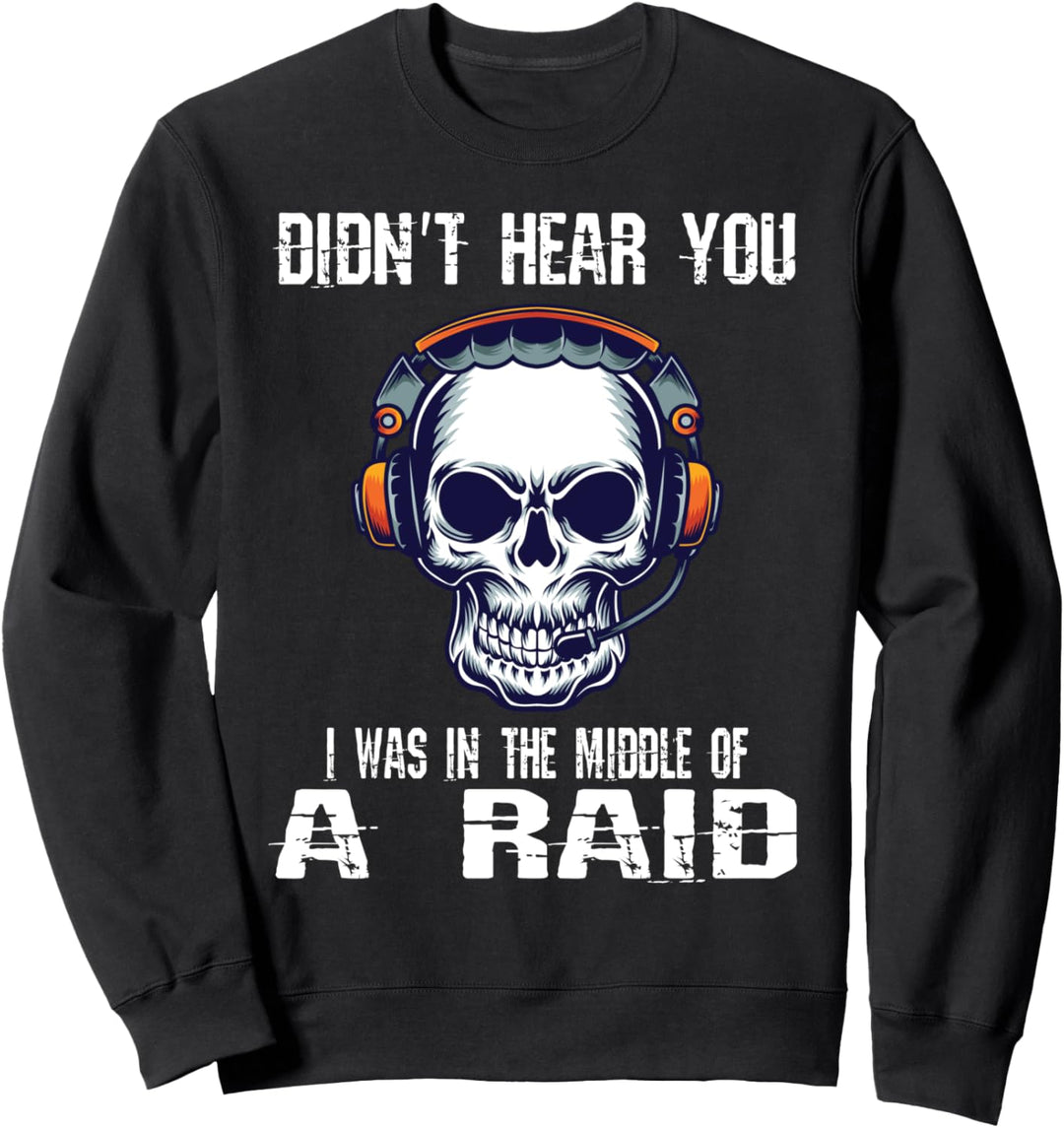 Lustiger Zocker Gamer Spruch Videospiele Jungen Teenager Sweatshirt