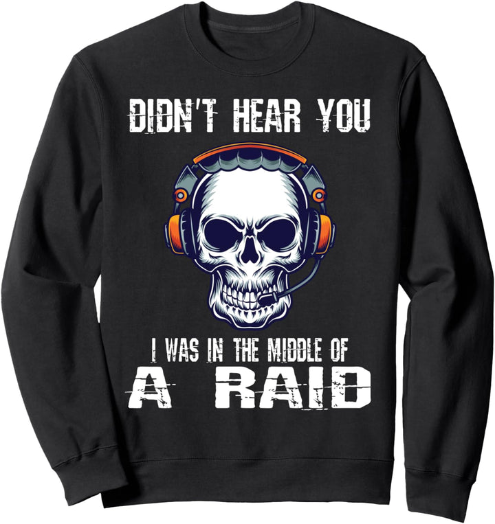 Lustiger Zocker Gamer Spruch Videospiele Jungen Teenager Sweatshirt