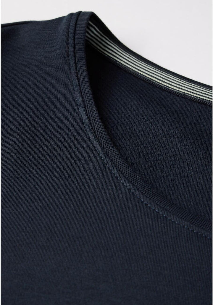 Cecil Damen Style Lena Basic T-Shirt Baumwolle S Universal Blue, S Universal Blue