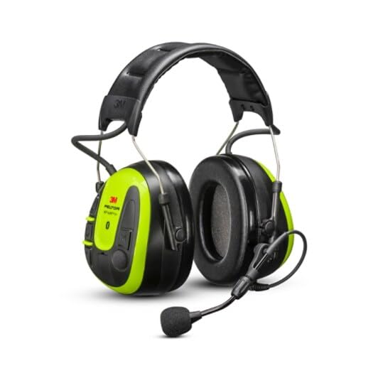 3M PELTOR WS ALERT X+ App, Leichtendes Gelb, Headset, Kopfband, Bluetooth, MRX21A3WS7, USB-C, 1 Stüc