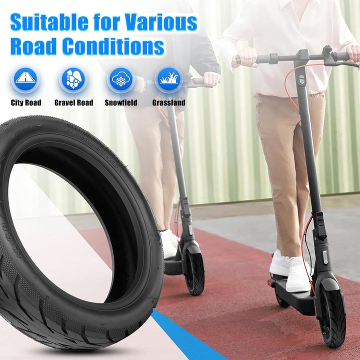 60/70-7.0 Reifen Tubeless für Xiaomi 4 Pro (1. Gen) E-Scooter, Verschleissfest & Gewichtsreduzierung