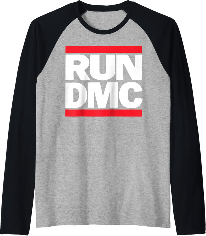 Run DMC Offizielles Logo Raglan
