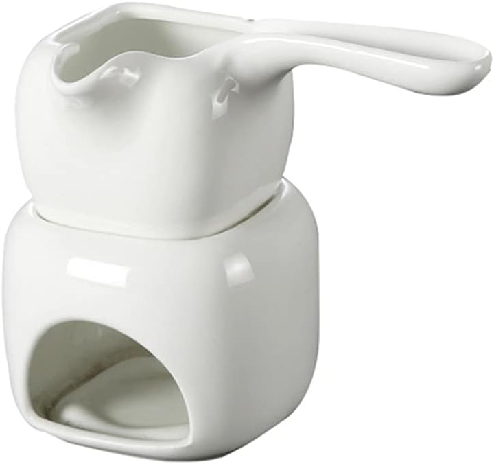 HEMOTON 110 ml Schmelzofen aus Keramik mit Ständer für Käse