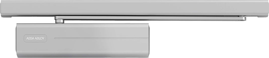 Tesa Assa Abloy DC500-D9016 DC500 Türschliesser mit Gleitschiene für Türen, weiss Weiss DC500, Weiss