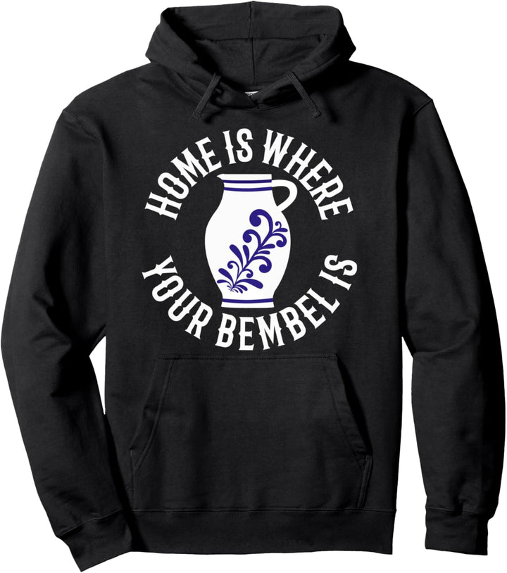 Apfelwein Bembel Krug Geschenk Hessen Äppler Pullover Hoodie