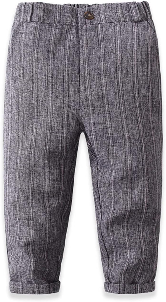 Volunboy Baby Anzug Jungen Anzugweste Hemd mit Fliege für Festlich Hochzeit Bekleidung Set 4tlg 4-5