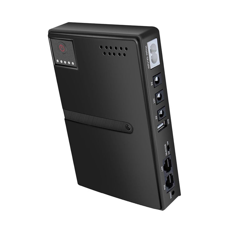 Fafeicy Unterbrechbarer Stromversorgung, 15 V 24 V POE 18W Ausgangs -UPS -Batterie -Sicherung für Ro